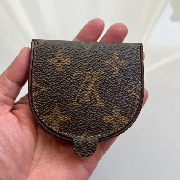 LOUIS VUITTON PORTE MONNAIE CUVETTE COIN PURSE - Picture 9 of 9
